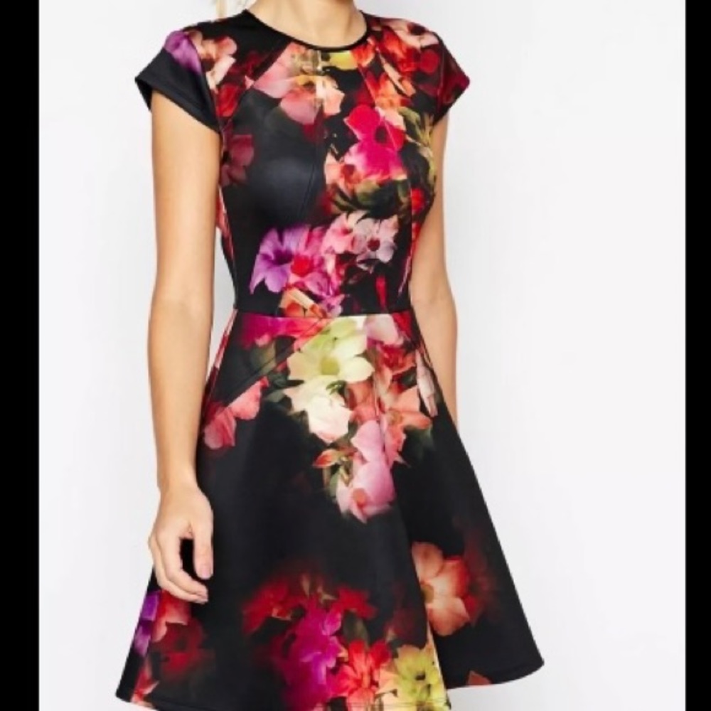 Ted Baker “Embla" Floral Skater Dress!